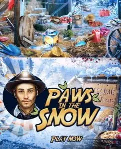 Paws in the Snow game