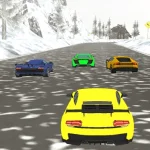 Snow Fast Hill Track Racing