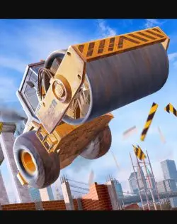 CONSTRUCTION RAMP JUMPING