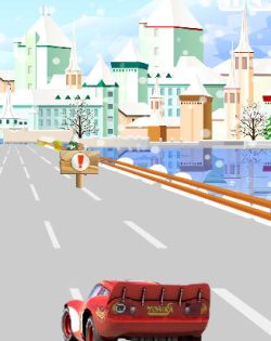 Cars On Snow