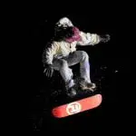 Snowy Skate Snowboard