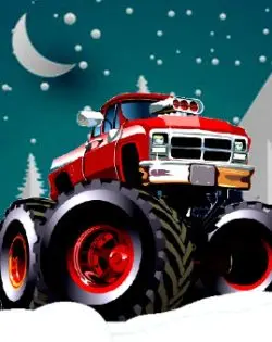 Winter Monster Trucks Race