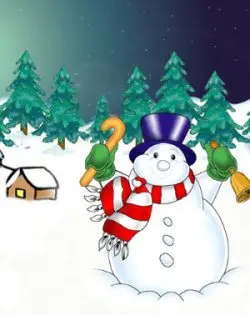 Christmas Snowman Puzzle